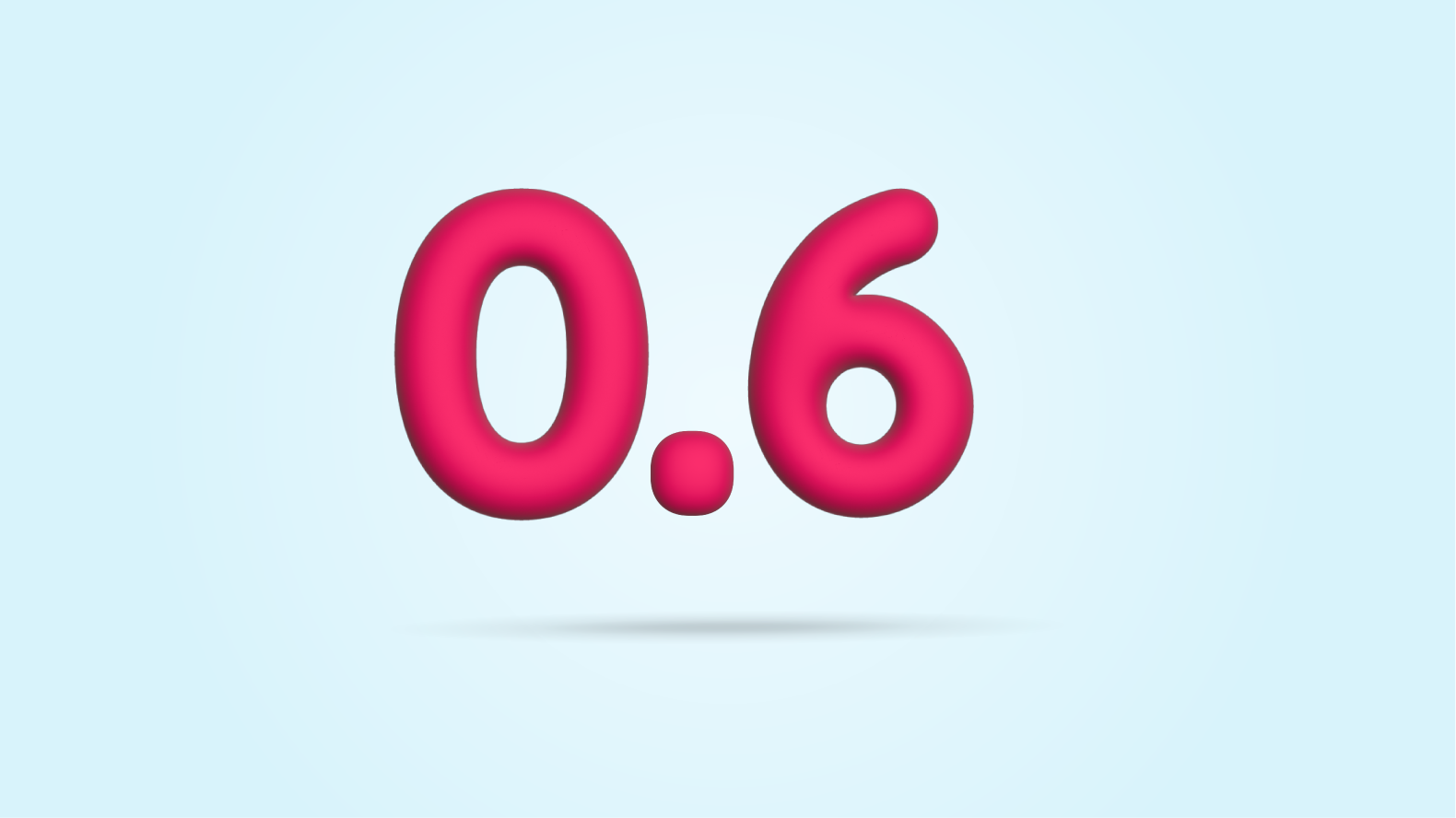 0.6 in magenta graphic