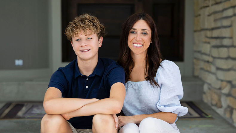 Real ALTUVIIIO patient Paxton and his mom/caregiver Jenny