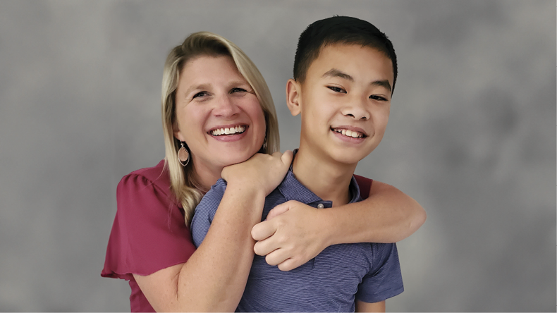 Real ALTUVIIIO patient Samuel and his mom/caregiver Natalie