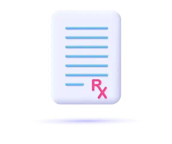 Paper icon representing the Copay card program