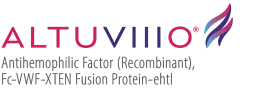 ALTUVIIIO® [Antihemophilic Factor (Recombinant), Fc-VWF-XTEN Fusion Protein-ehtl] logo