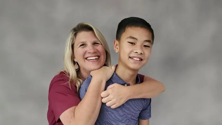 Real ALTUVIIO patient Samuel and his mom/caregiver Natalie